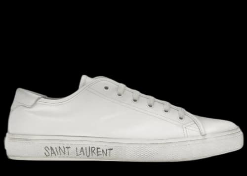 Saint Laurent Malibu Low Optic White