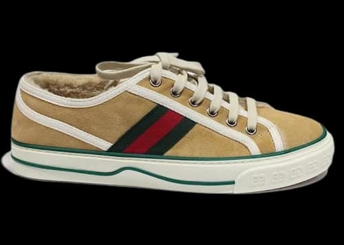 Gucci Tennis 1977 Beige Suede