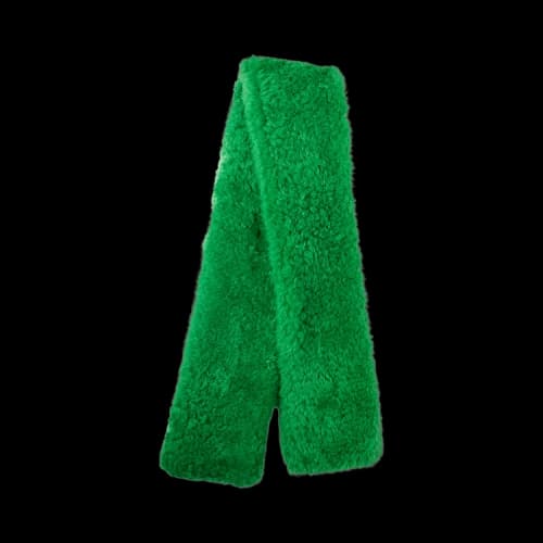 Bottega Veneta Teddy Shearling Scarf 'Parakeet'