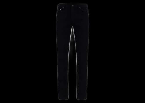 Alexander McQueen Straight Leg Jeans Black