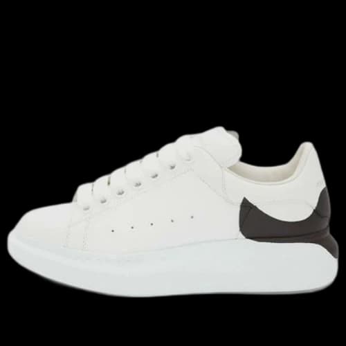 Alexander McQueen Oversized Sneaker 'White Black Heel' (Women's)