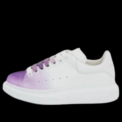 Alexander McQueen Oversized Sneakers 'White Purple' (Women's)