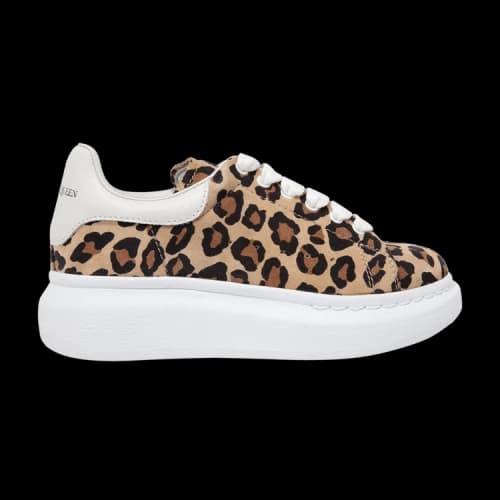 Alexander McQueen Oversized Sneaker Kids 'Leopard'