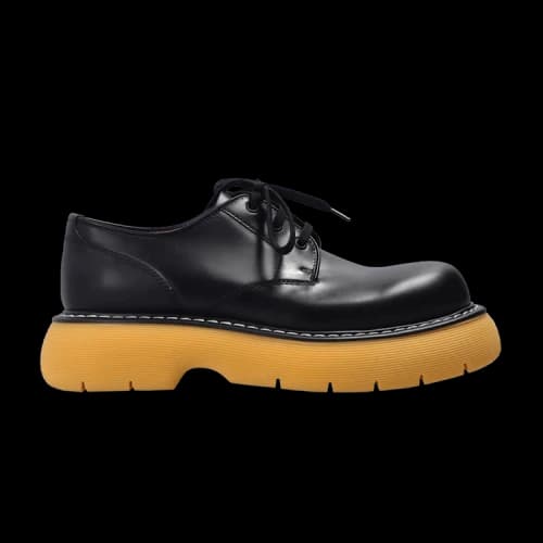 Bottega Veneta Swell Lace-Up 'Black Natural'