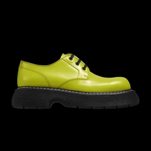 Bottega Veneta Swell Lace-Up 'Kiwi Black'