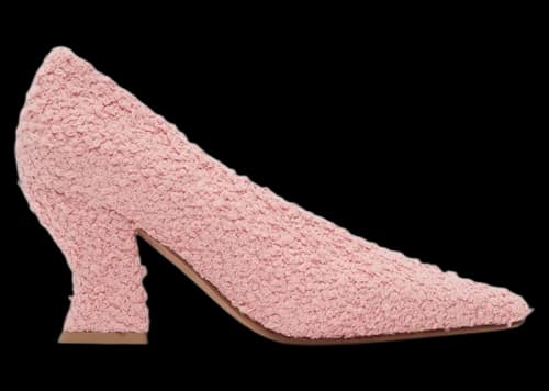 Bottega Veneta Bouclé Almond Pump 75 Pink (Women's)