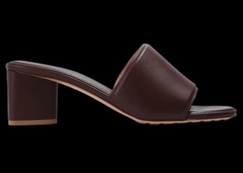 Bottega Veneta The Band Slip-On Sandal Brown (Women's)