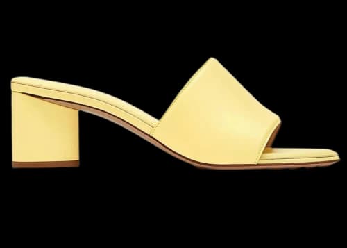 Bottega Veneta The Band Slip-On Sandal Yellow (Women's)