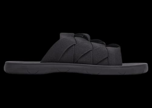 Bottega Veneta Intrecciato Elastic Slides Black