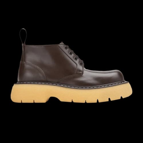 Bottega Veneta Swell Ankle Boot 'Ebony Natural' (Women's)