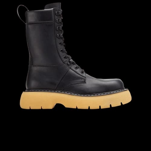 Bottega Veneta Swell Boot 'Black Natural Rubber' (Women's)