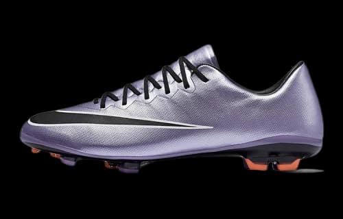 (GS) Nike Mercurial Vapor X FG 'Purple Black White'