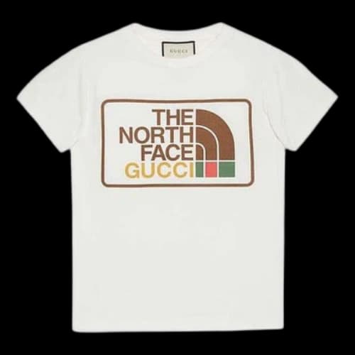 Gucci The North Face x Gucci Print Cotton T-shirt 'Beige'