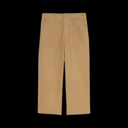 Gucci Cotton Canvas Pant With Cat 'Beige'