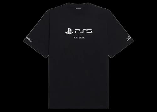 Balenciaga x PlayStation Boxy T-shirt Black