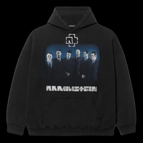 Balenciaga Rammstein Germany Band Crossover Unisex Black