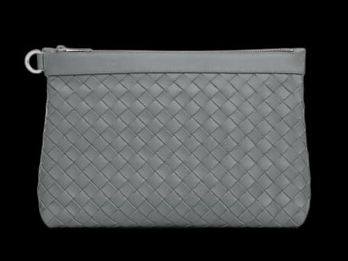 Bottega Veneta Classic Intrecciato Document Case Thunder