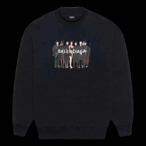 Balenciaga Real Balenciaga Crewneck Sweatshirt 'Black'