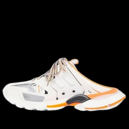 Balenciaga Track 1.0 Mules 'White Orange'