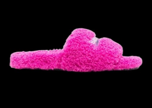 Balenciaga Furry Slides Pink (Women's)