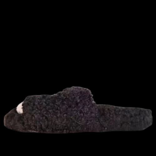 Balenciaga Furry Slides 'Black' (Women's)