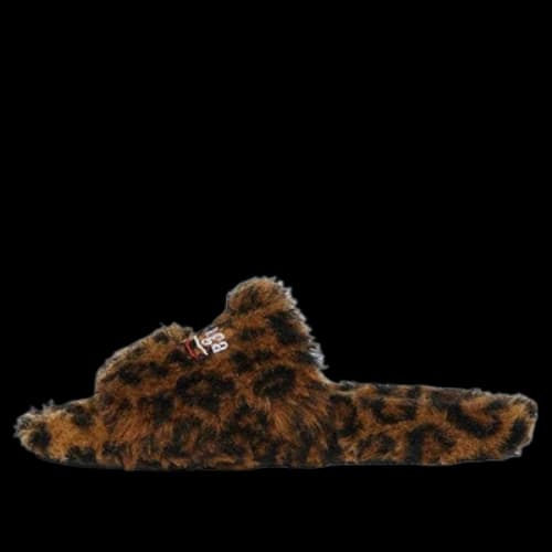 Balenciaga Furry Slides 'Leopard' (Women's)