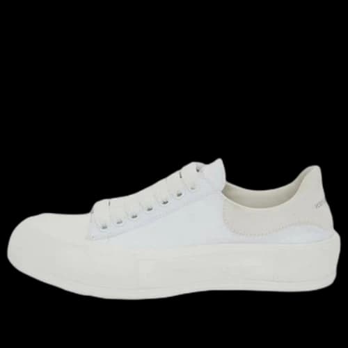 Alexander McQueen Deck Lace Up Plimsoll 'White' (Women's)