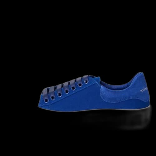 Alexander McQueen Deck Skate Plimsoll Lace Up 'Royal Blue White'