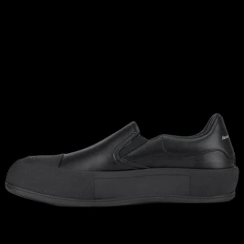 Alexander McQueen Deck Skate Plimsoll 'Black'