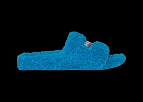 Balenciaga Furry Slide Sky Blue