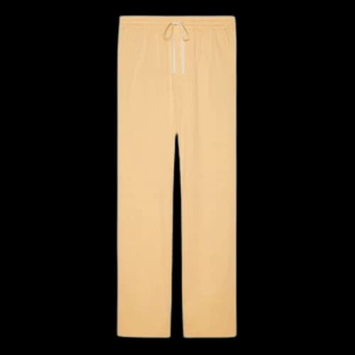 Gucci Loose Straight Cotton Long Pants/Trousers Beige