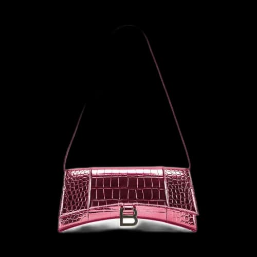 Balenciaga Hourglass Strap Sling Bag 'Pink'