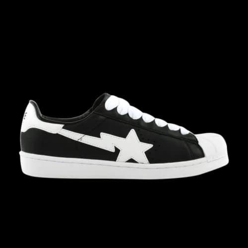 BAPE Skullsta FS-004 Low 'Black White'