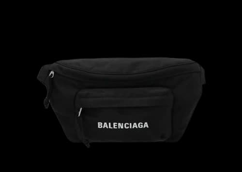 Balenciaga Wheel Beltpack Black/White