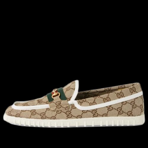 Gucci GG Supreme Driving Shoes 'Neutrals'