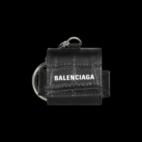 Balenciaga Cash Airpod Pro Holder 'Black/White'