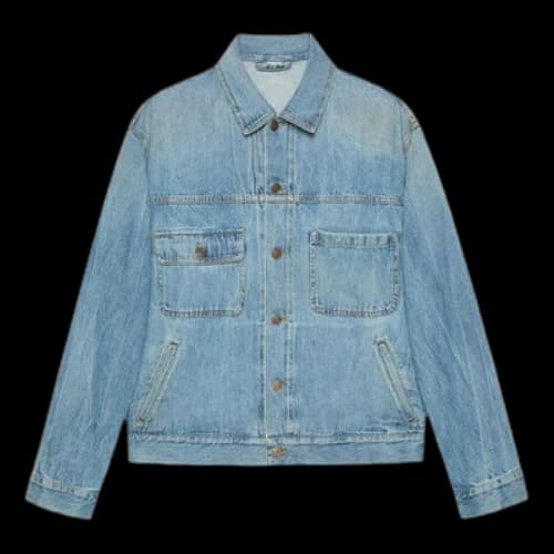 Gucci x Freya Hartas Animal Denim Jacket 'Blue'