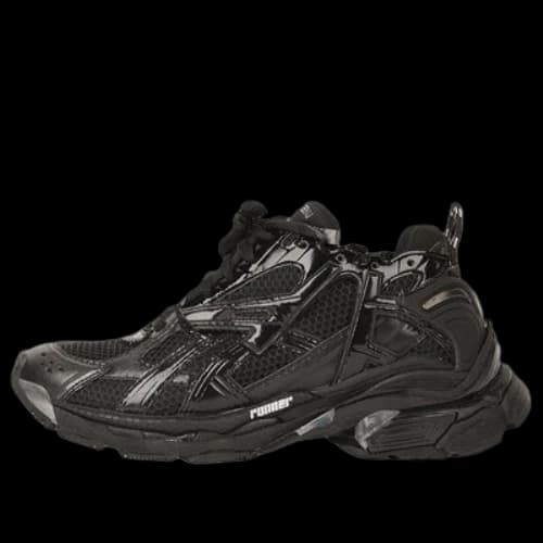 Balenciaga Runner Sneakers 'Black Mesh and Nylon'