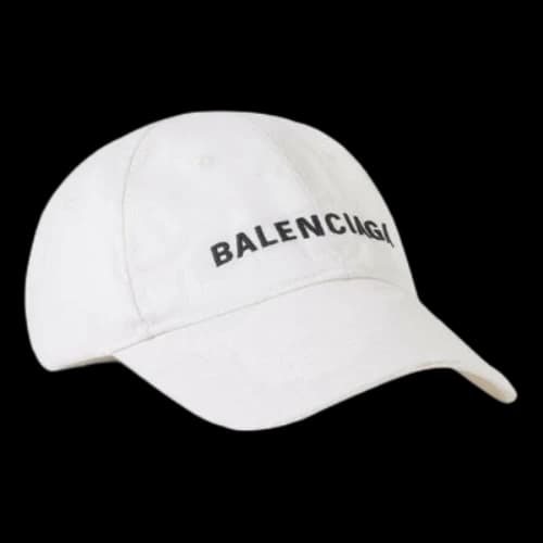 Balenciaga Glow In The Dark Baseball Cap 'White'