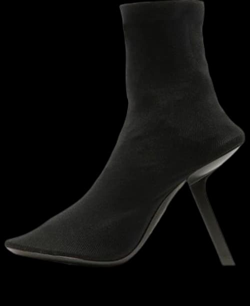 Balenciaga 110mm Stretch Heeled Boots 'Black' (Women's)