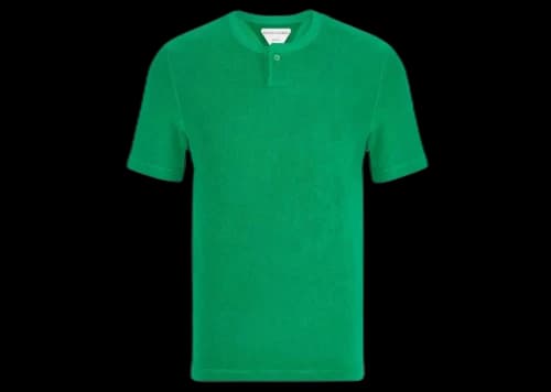 Bottega Veneta Mens Tshirt Parakeet Washed