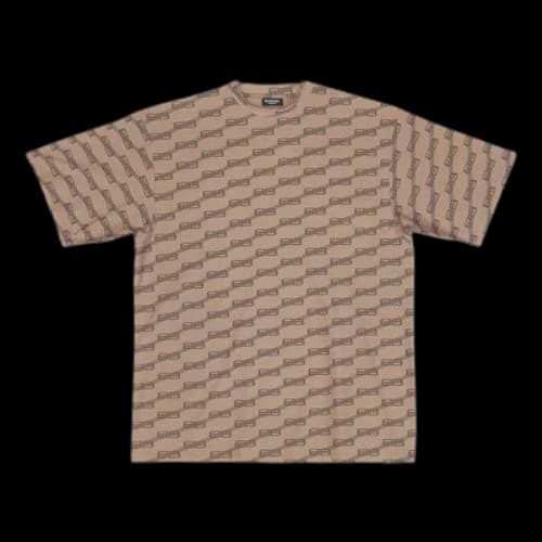 Balenciaga BB Monogram Swim T-Shirt 'Beige'