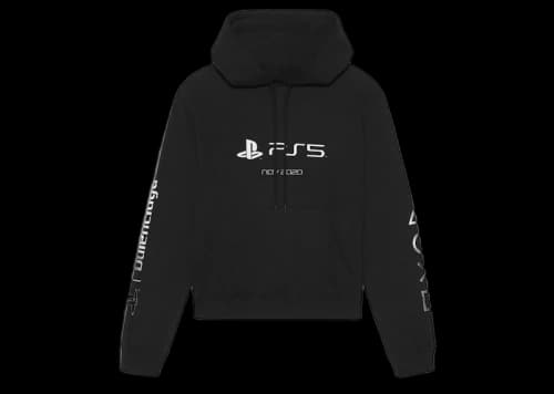 Balenciaga x PlayStation Fitted Hoodie Black