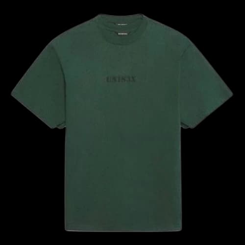 Balenciaga UNISEX-Print T-Shirt Large Fit 'Green'