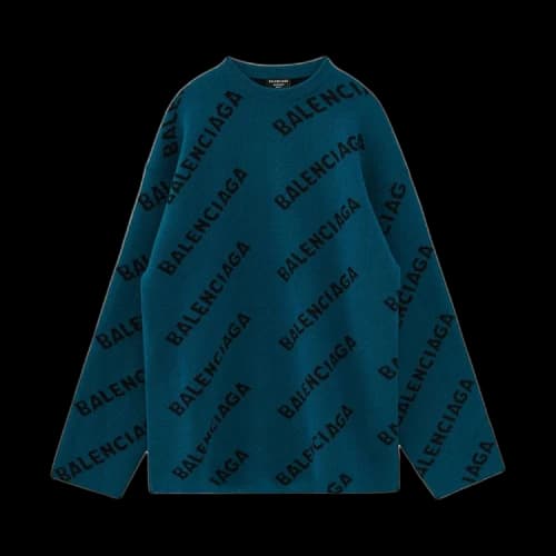 Balenciaga Top 'Petrol Blue/Black'