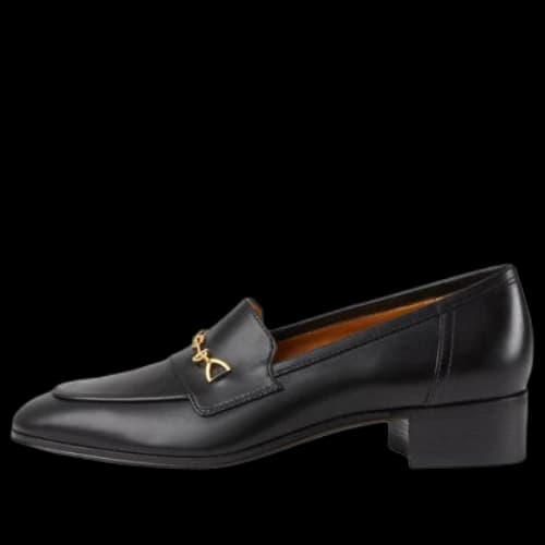 Gucci Interlocking G Horsebit Loafer 'Black Leather' (Women's)