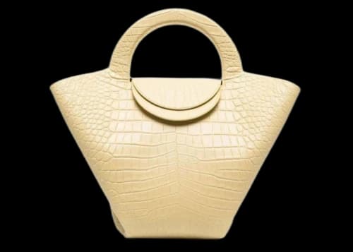 Bottega Veneta Doll Handbag Yellow