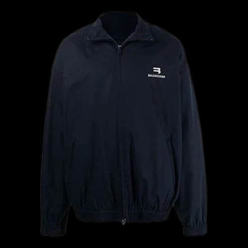 Balenciaga Sporty B Tracksuit Jacket 'Black'
