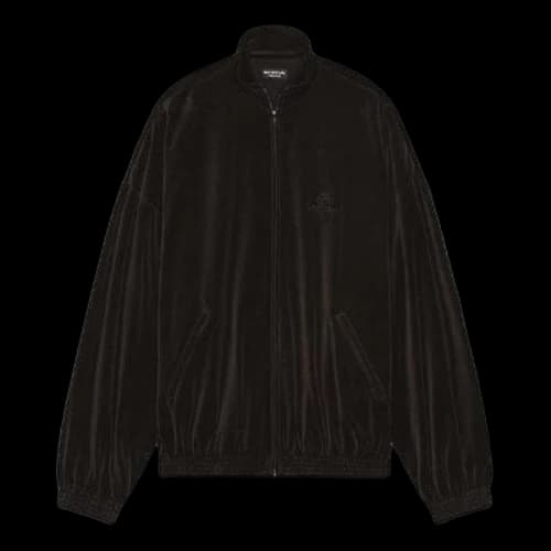 Balenciaga Hotels and Resorts Chenille Jacket 'Black'