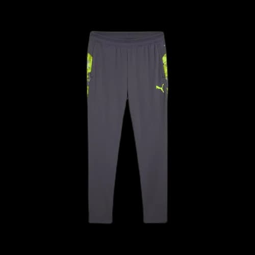 PUMA IndividualCUPFootball Pants Soccer Bottom Men's Galaxy Gray